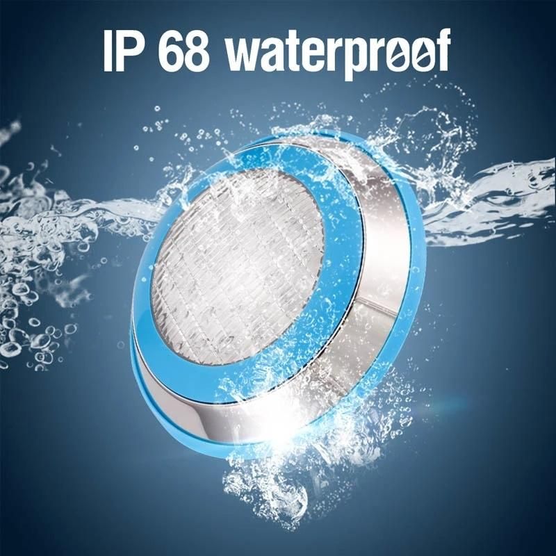 IP68 304 Stainless Steel LED Underwater Swimming Pool Lamp