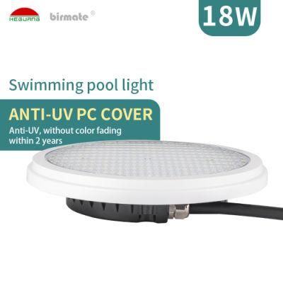 18W 1800lm IP68 Structure Waterproof PAR56 LED Swimming Pool Light