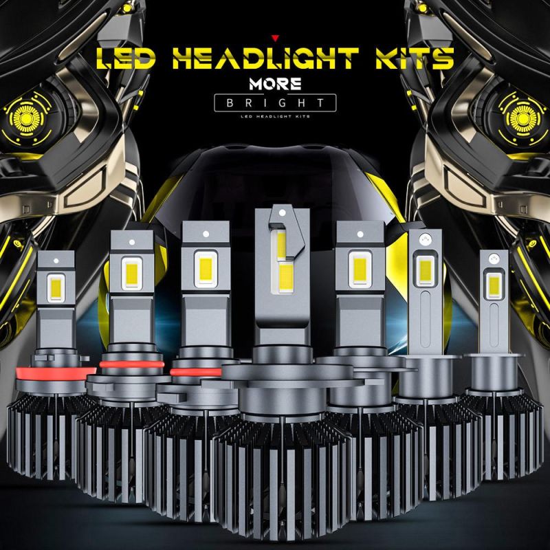 Dxz H8 Car LED Headlight Lamp 9012 H11 H9 Hir2 110W 22000lm 3570 Chips 6500K Auto Canbus LED Bulb Factory