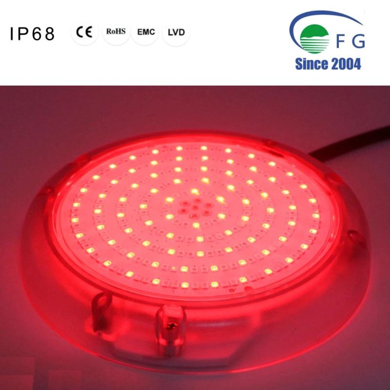 16 Colors Model  Mini 10W 12W 18W Resin Filled AC12V IP68 LED Swimming Pool Light