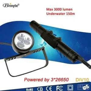 High Performance Diving Scuba Flashlight /Dive Torch/Dive Lamp