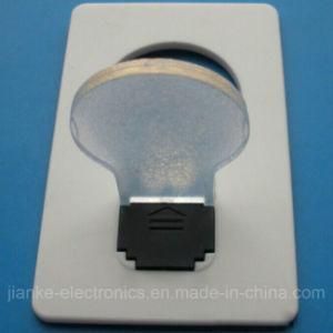 Plastic Greeting Card LED Light with Logo Print (4017)