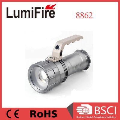 Aluminium T6 LED 1000lumens Powerful LED Handheld Flashlight