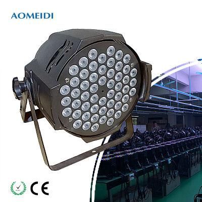 Cheap 54PCS 3W UV Color LED PAR Can Stage Wash Light