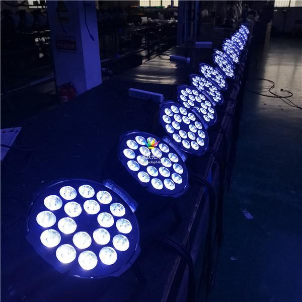 DJ 18X12W RGBW 4in1 LED PAR Can Stage Light