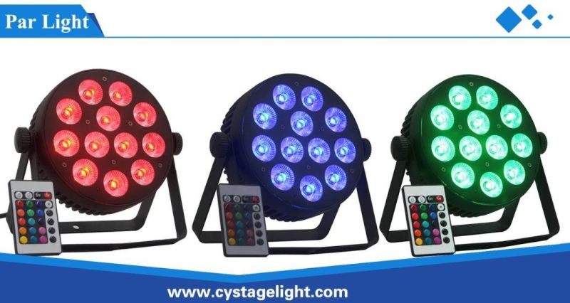 Wholesale Wedding Stage Wash Mini 12X8w RGBW Quad Color Light Cheap LED PAR Can for Sale