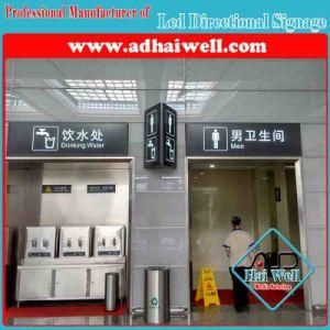 LED Directional Signage for Airport Toilet