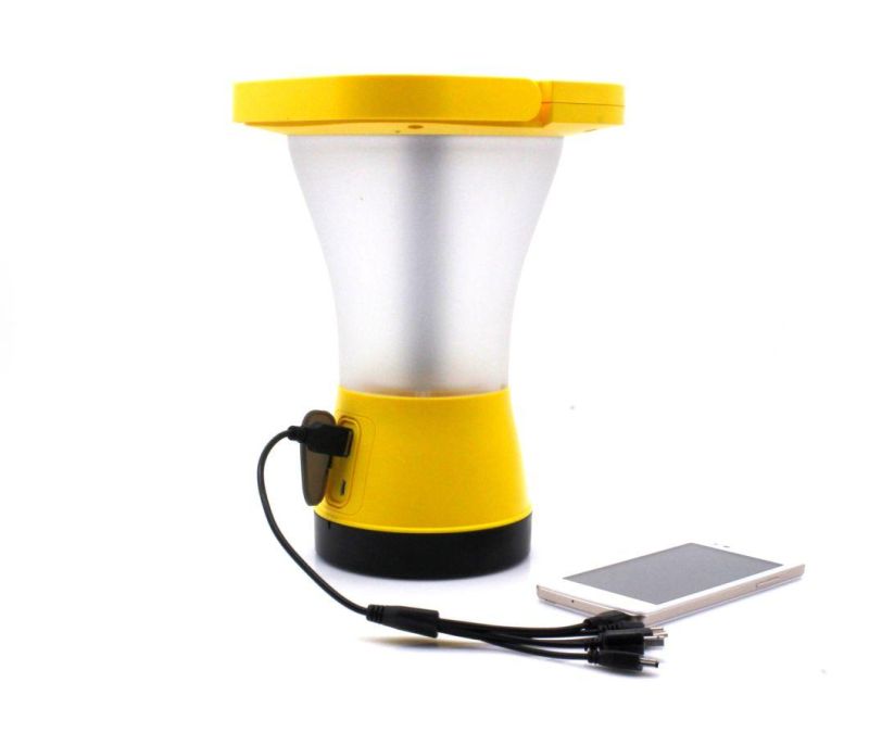 360 Degree Solar Emergency Lantern with Phone Charging