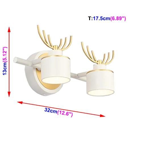 6W/9W/12W LED Wall Sconce Light Adjustable Mirror Front Lamp Fixture (WH-MR-45)