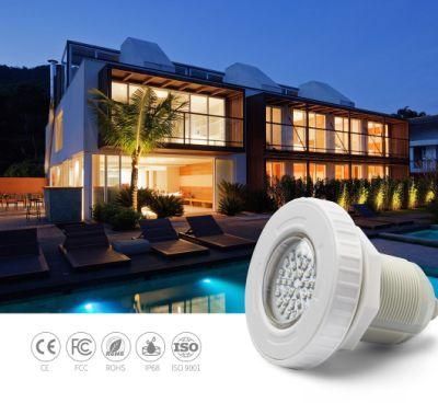 3W 12V IP68 Mini Round SPA Vinyl Pool Lamp 3W RGB Underwater LED Lights for Swimming Pool