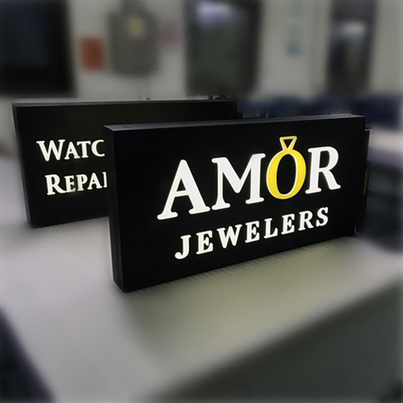Aluminum Indoor Double Frame LED Light Box