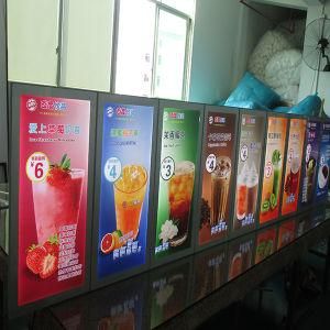 Magnetic Crystal Acrylic LED Display for Fast Food Menu Board (Model 1530)