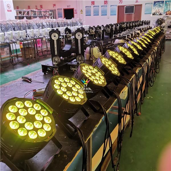 18X10W RGBW 4in1 Color Changing LED PAR Light for Stage