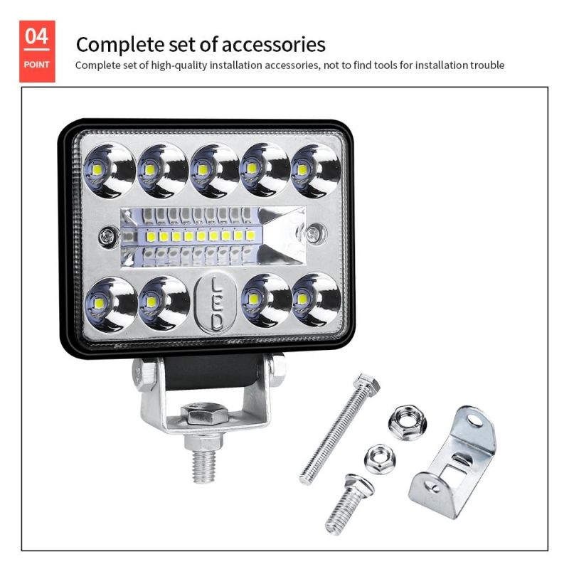 Dxz 4X4 off Road Motorcycle LED Work Bar Light Driving 3 Inch Tractors 40W Work Light LED Truck Light System