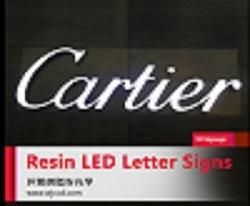 3D Letter Sign and Resin Signages Stainless Steel LED Channel Sign for Advertising