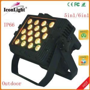 IP65 24X10W RGBWA 5in1 LED PAR Light for Stage with Ce