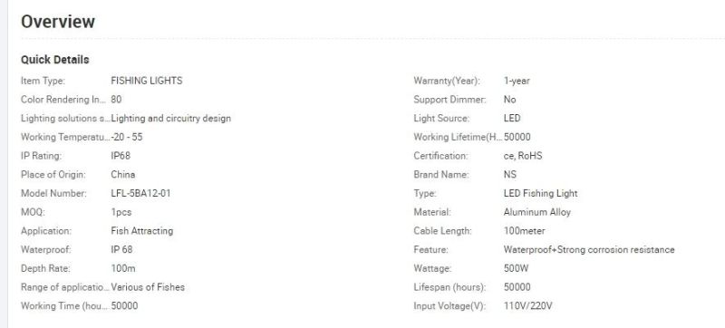 Best Abtractor Fishing LED Light for Night