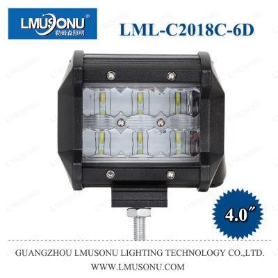 New C2018c-6D 4 Inch 18W CREE LED Work Lights CREE 6D Lens Spot Beam for Truck Car Tractor