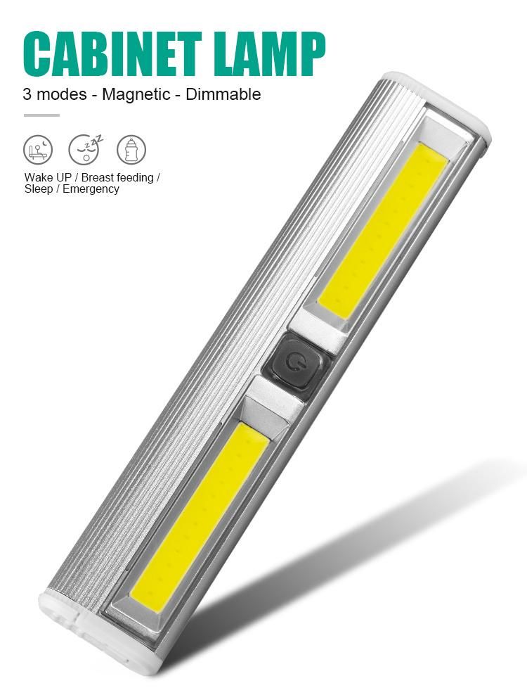 3xaaa Batteries Operated Super Bright with Magnet Night Light