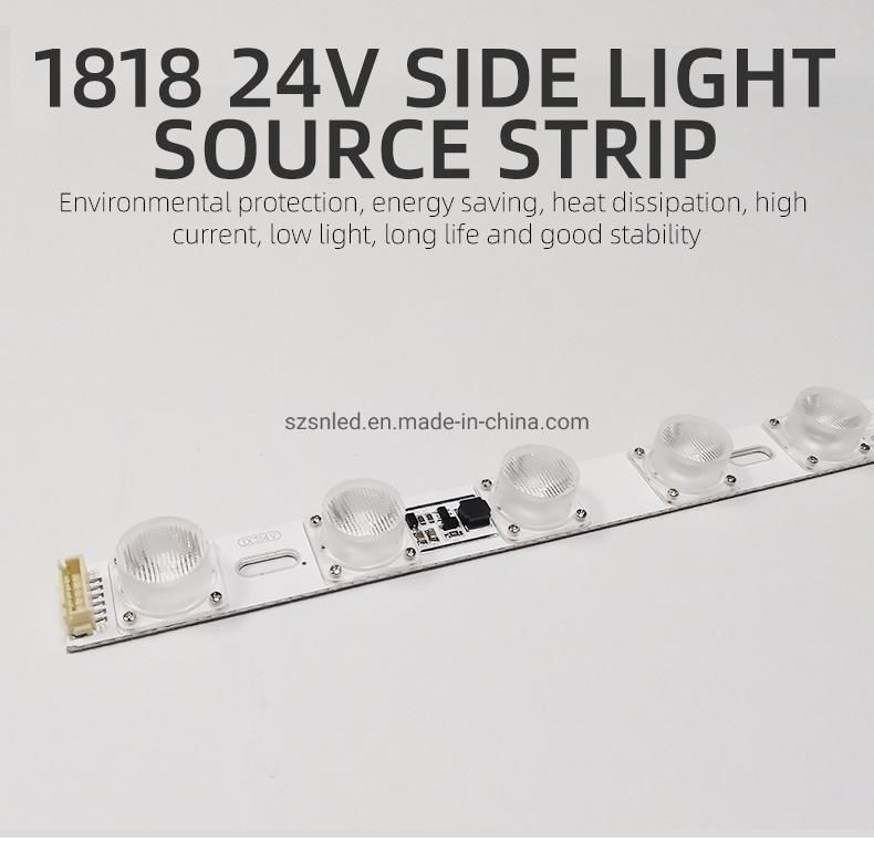 Custom Large Size Disassemble Portable Frameless Edge Lit Textile Fabric LED Advertising Light Box