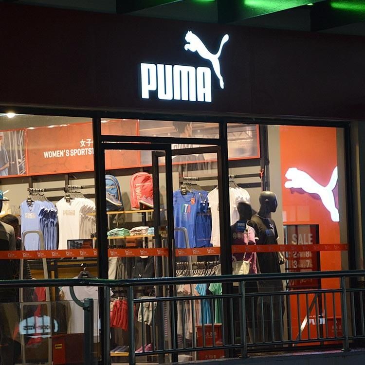 LED Logo Sign Store Front Lit Channel Letter Advertising Board