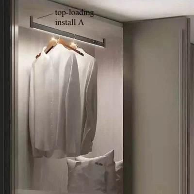 Hotel Closet furniture Wardrobe Battery Cabinet Lighting Hinge Light