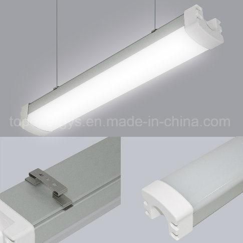 60W 1500mm LED Linear Light LED Tri-Proof Batten Tube Light IP65