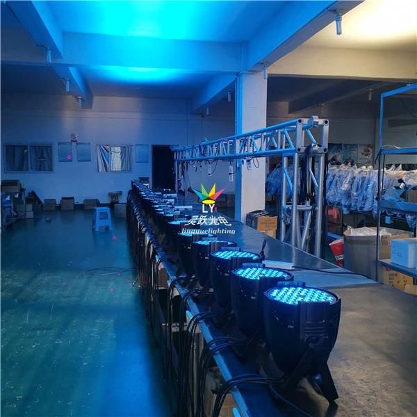 DMX Stage 54X3w LED RGBW PAR Can