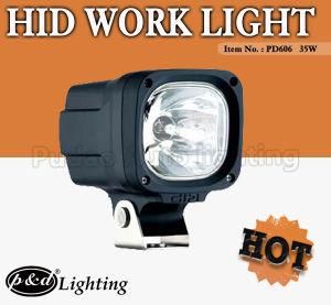 Square 35W HID Xenon Tractor Work Lamp (PD606)