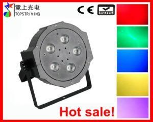 5*10W RGBWA 5 in 1 High Mcd LED Flat PAR Light