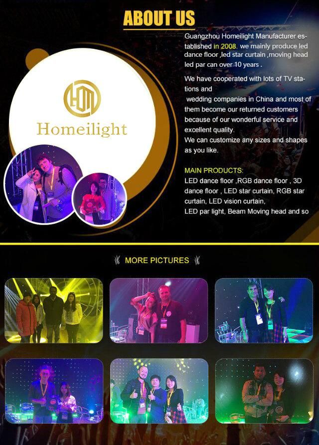 LED PAR Light 6PCS 6 in 1 Rgbwauv Hight Brightness Battery WiFi DMX LED Stage PAR Light for Club Event