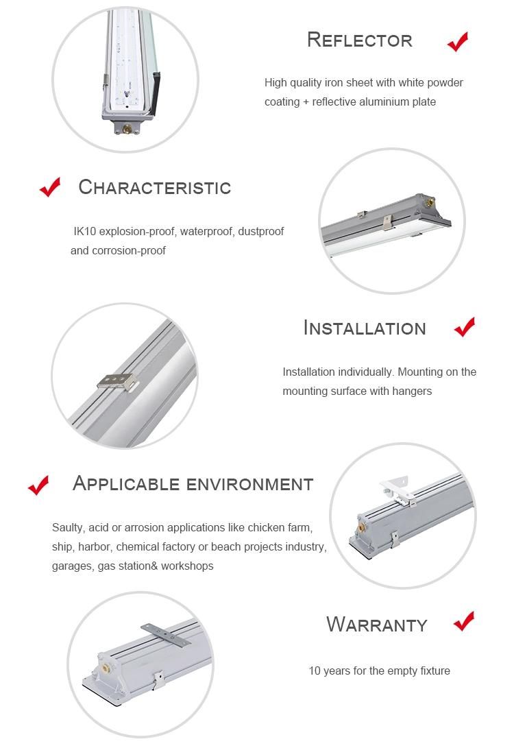 High Power Water Tight Acid Proof LED Lights