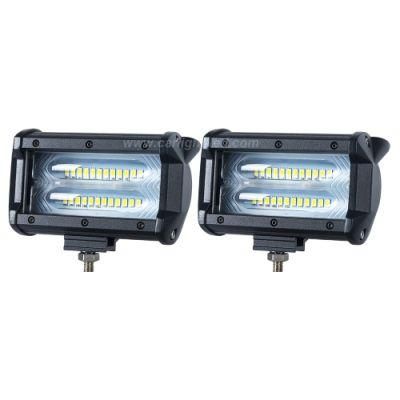 Square Double Beam LED Work Lamp for Jeep Truck