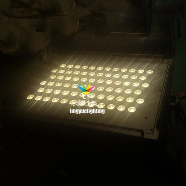 Stage Warm White 72X3w PAR 64 LED Fresnel Spot Light