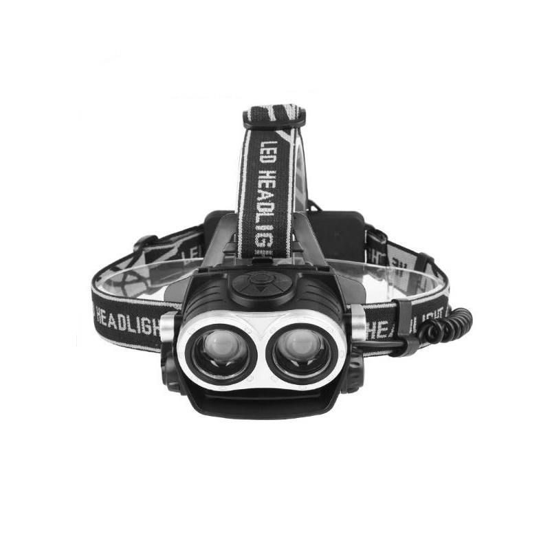 2t6 LED Strong Power 1600lm Zoomable LED Headlamp