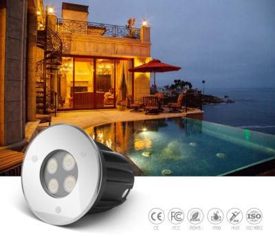 Stainless Steel 316 Underwater Light 3W LED Kids Swimming Pool Lights