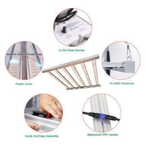 Newest 180 Degree Foldable Dimmable LED Grow Light Bar 600W 800W 1000W