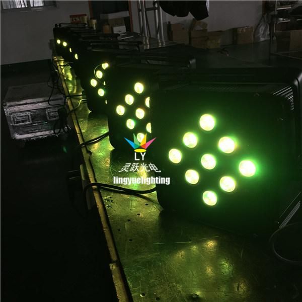 9X12W RGBW DMX Stage DJ LED PAR Light