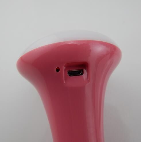 Multi-Function Color Changeable by Music Control Sos Lamp USB Rechargeable LED Flashlight