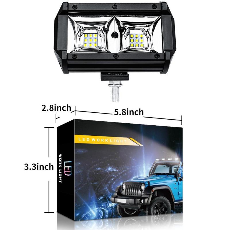 Dxz off Road LED Bar Light Barra LED 5inch 18d Flood Spot 54W Offroad 4X4 Car Truck Curved LED Light Bar