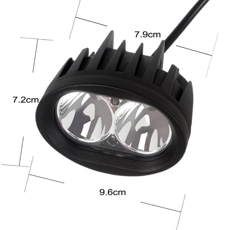 20W 12V LED Work Light 3 Inch Offroad Working Light Spotlight for ATV SUV Motorcycle Truck Boat Car Forklift