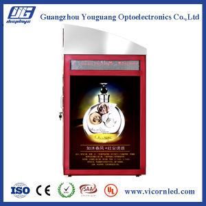 Solar Power Advertising LED Light Box with LED screen