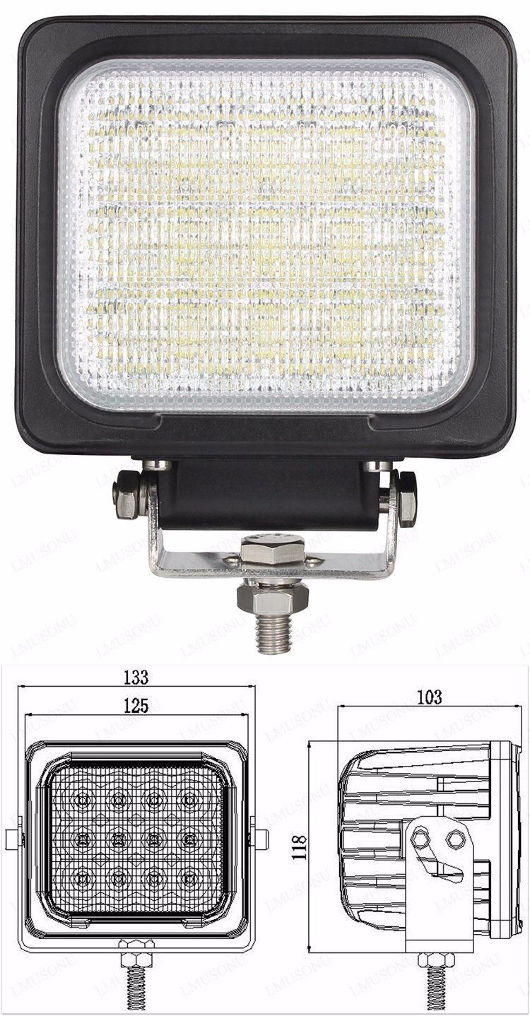 5.0 Inch 5W CREE Offroad LED Work Lights 60W
