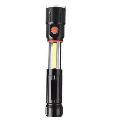 Aluminum Magnetic Extension LED Flashlight