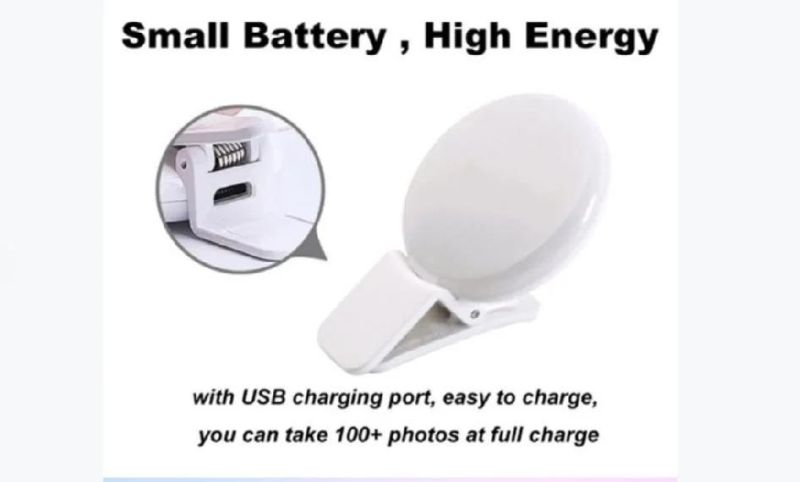 Recharge Smart Phone Portable Fill Ring Light LED Self-Timer Fill Light