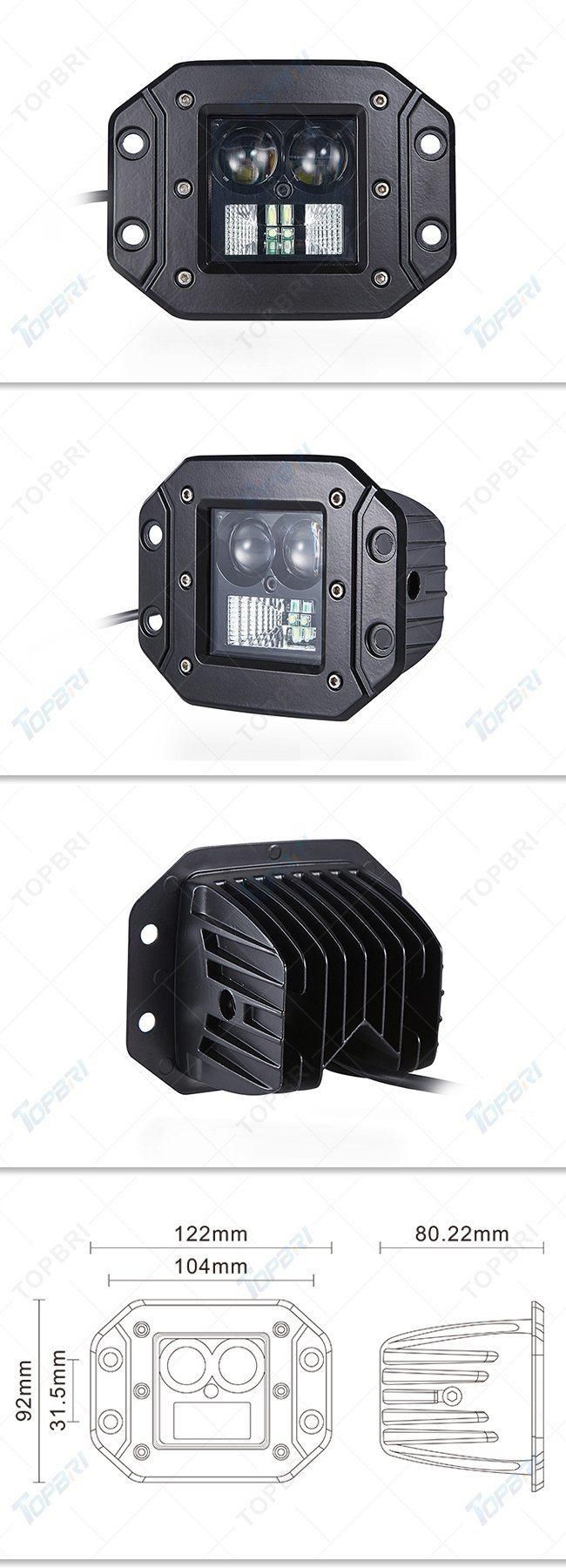 Wholesale 3inch 20W 12V LED Fog Work Light Offroad Driving Auto Lamps