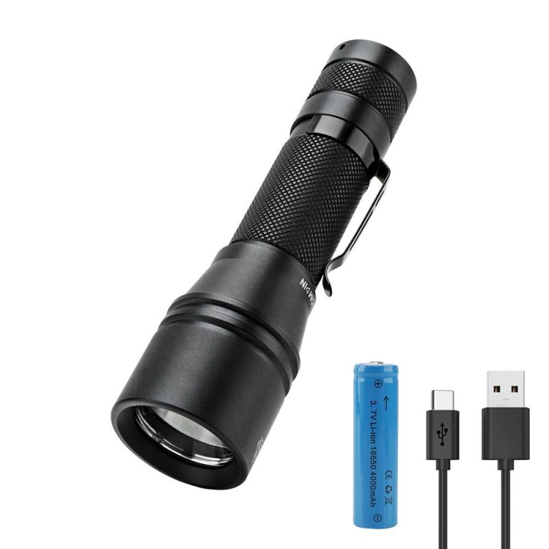 2020 Hot Selling LED Flashlight with 5 Modes for Outdoor Light