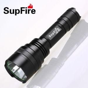 Supfire C8-R5 3W Waterproof Aluminum LED Flashlight with CE