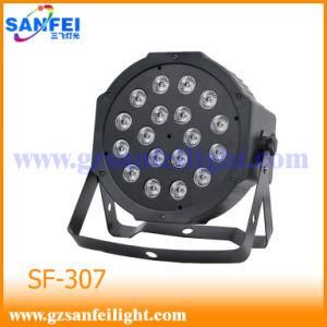 Flat PAR Light 18*1W LED Stage Light