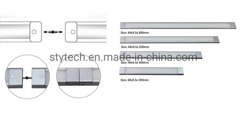 Ultra Thin Only 9.5mm High Brightness Touch Motion Sensor LED Furniture/Wardrobe /Cabinet Lighting